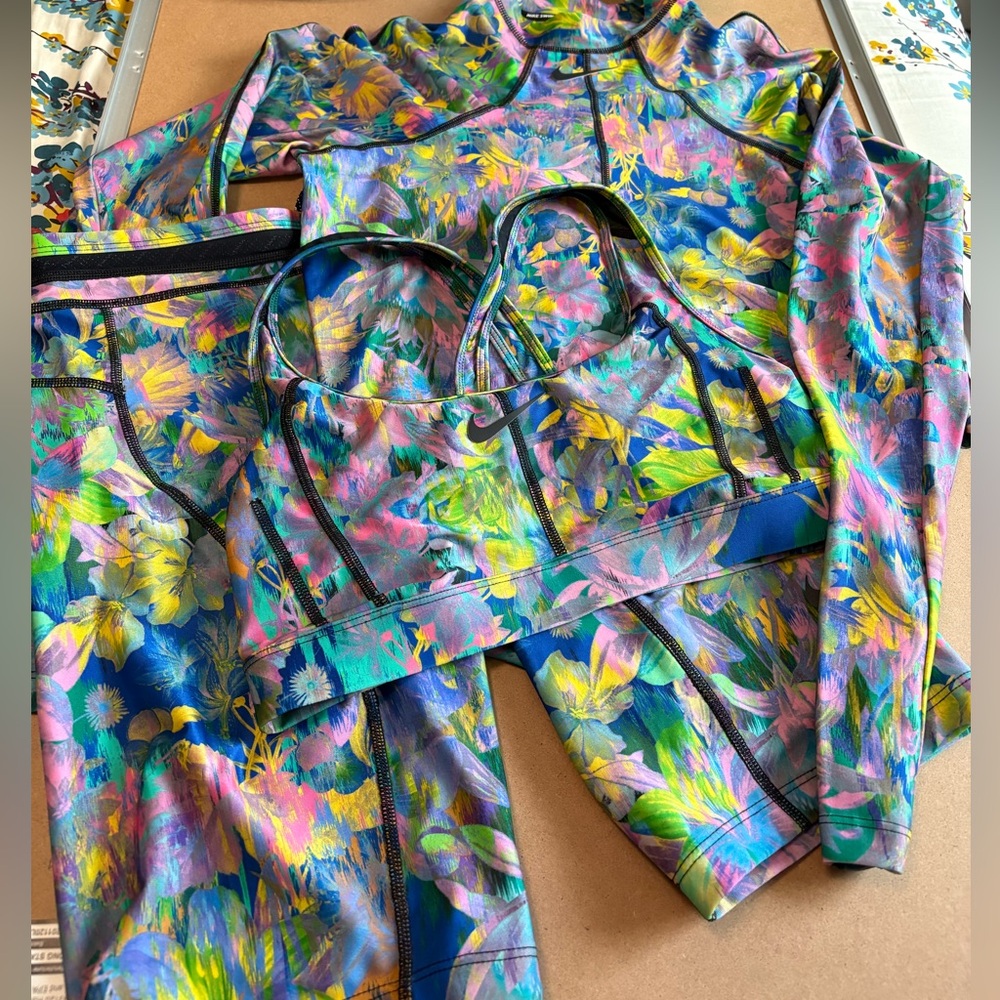 Nike Floral Fusion Swimwear